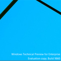 Windows 10 : Mise à jour majeure de la version Technical Preview.